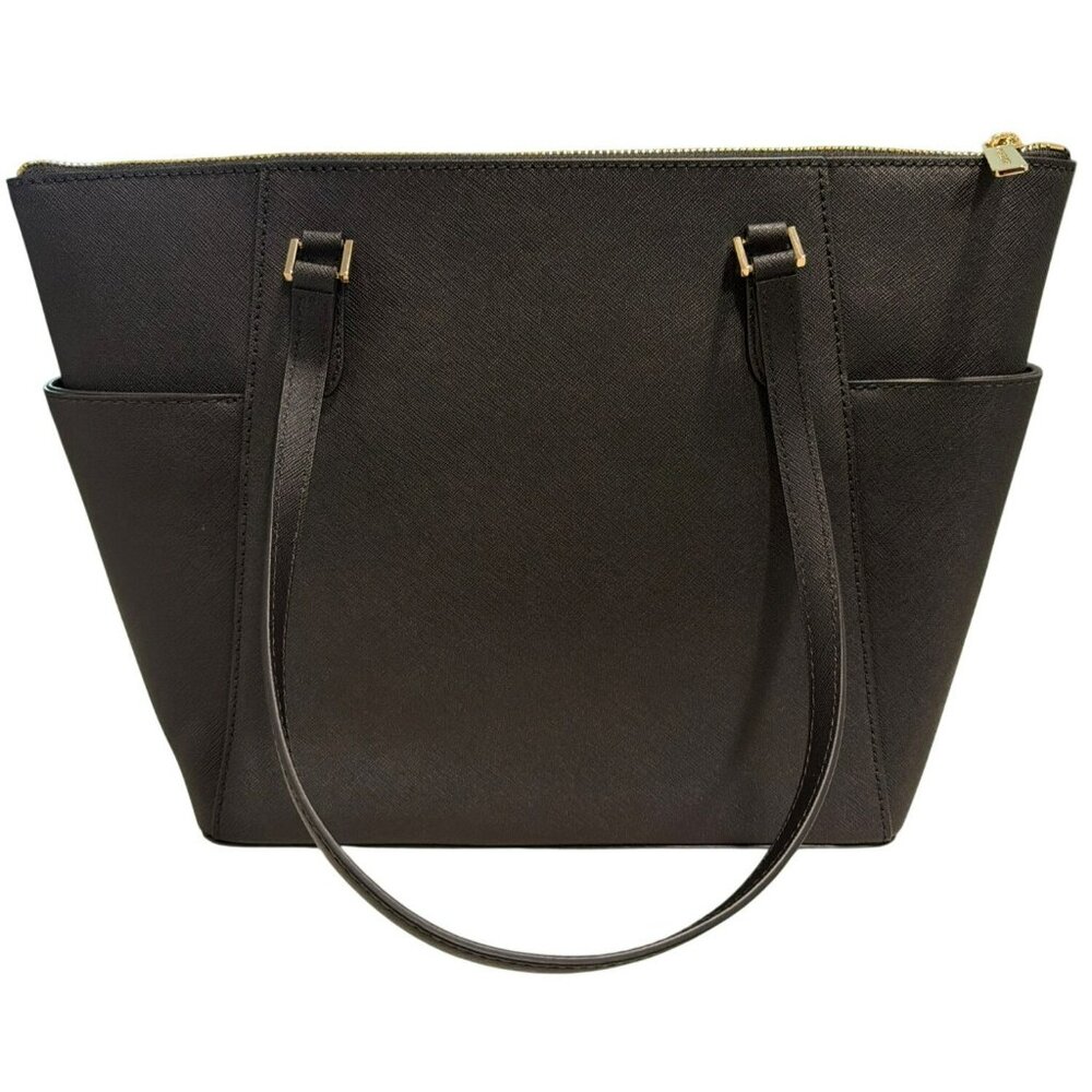Michael Kors Black Saffiano Leather Tote Bag NEW - Picture 4 of 8